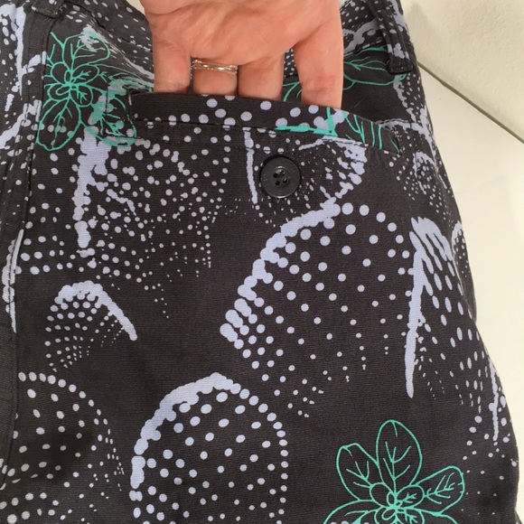 Vintage Genes 1891 | Orig Flat Front Shorts Floral Pattern | Mens Sz W30 Slimfit - Picture 3 of 7